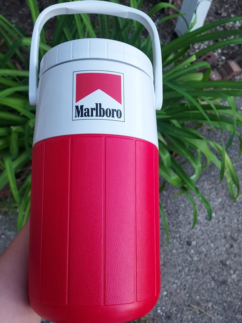 Vintage Marlboro Red & White Insulated Water Jug